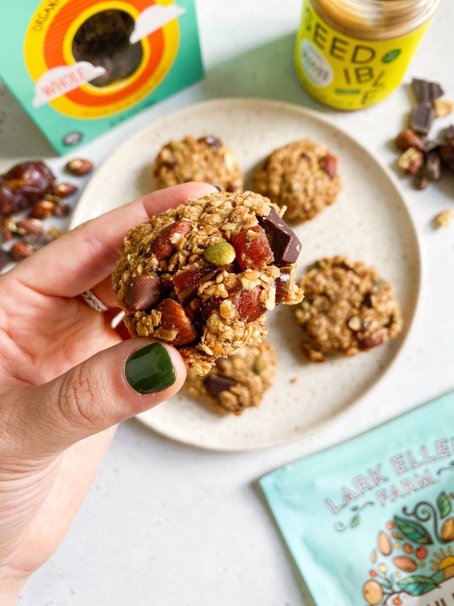 vegan trail mix cookies