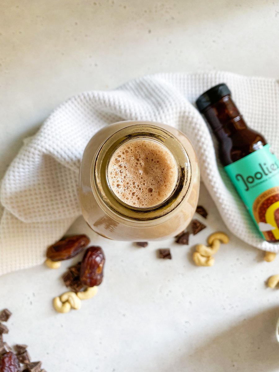 Date-Sweetened Chocolate Cashew Milk