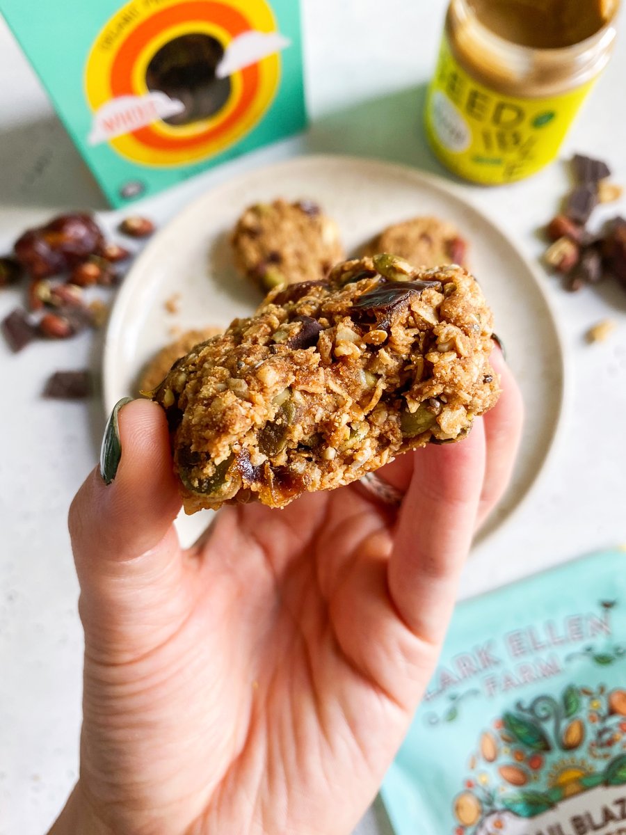 vegan trail mix cookies