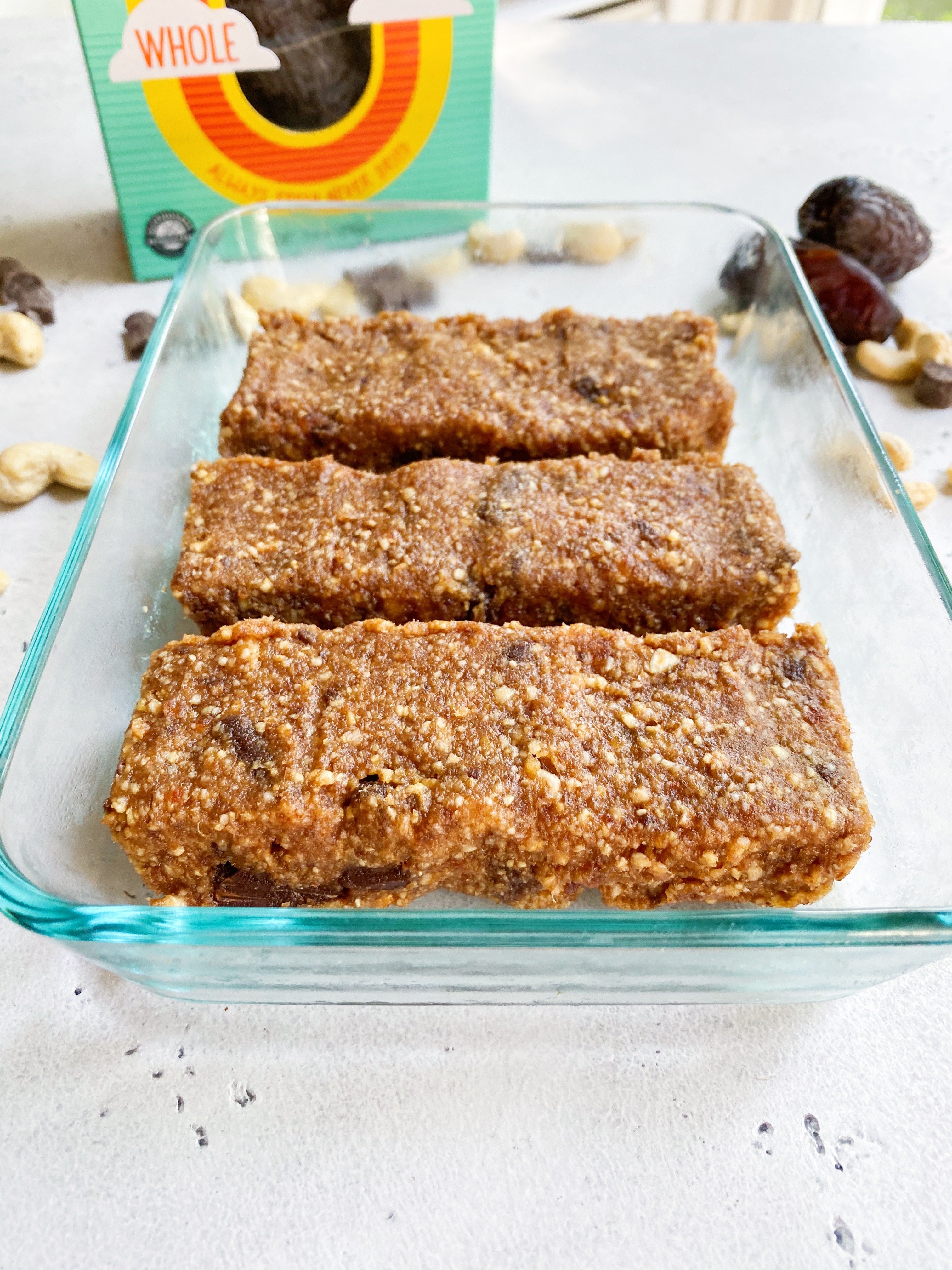 Homemade Cookie Dough Larabars