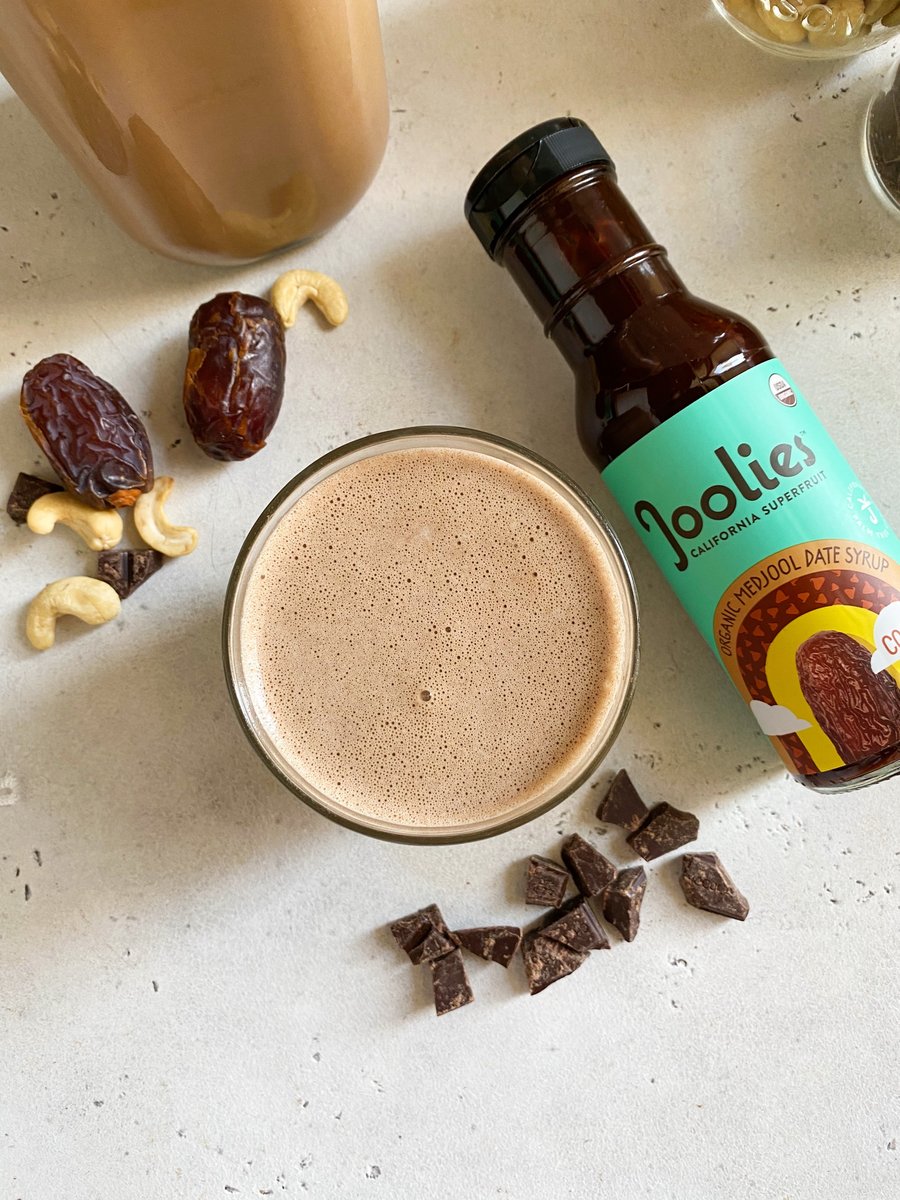 Date-Sweetened Chocolate Cashew Milk