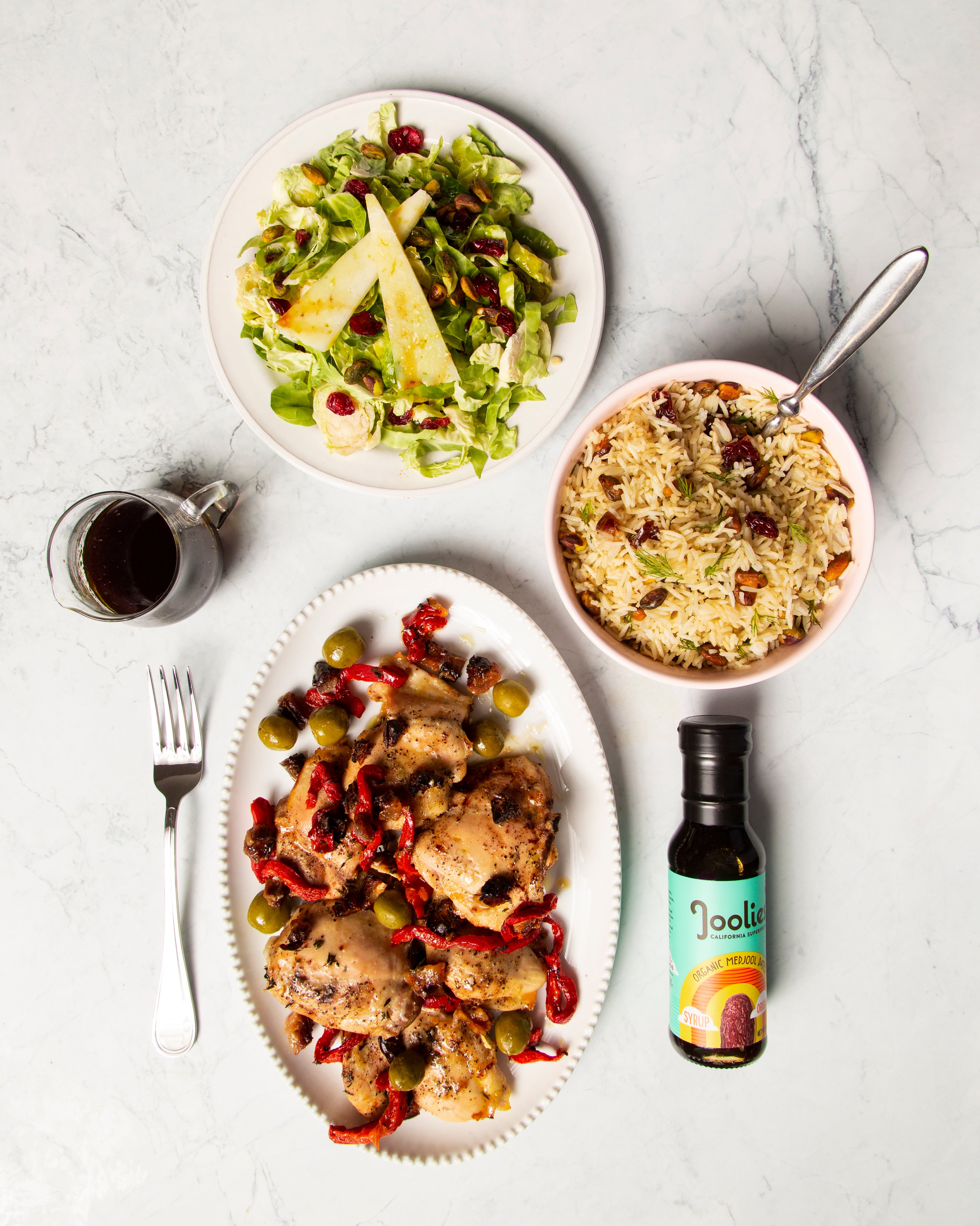 Oven-Roasted Orange Chicken with Dates