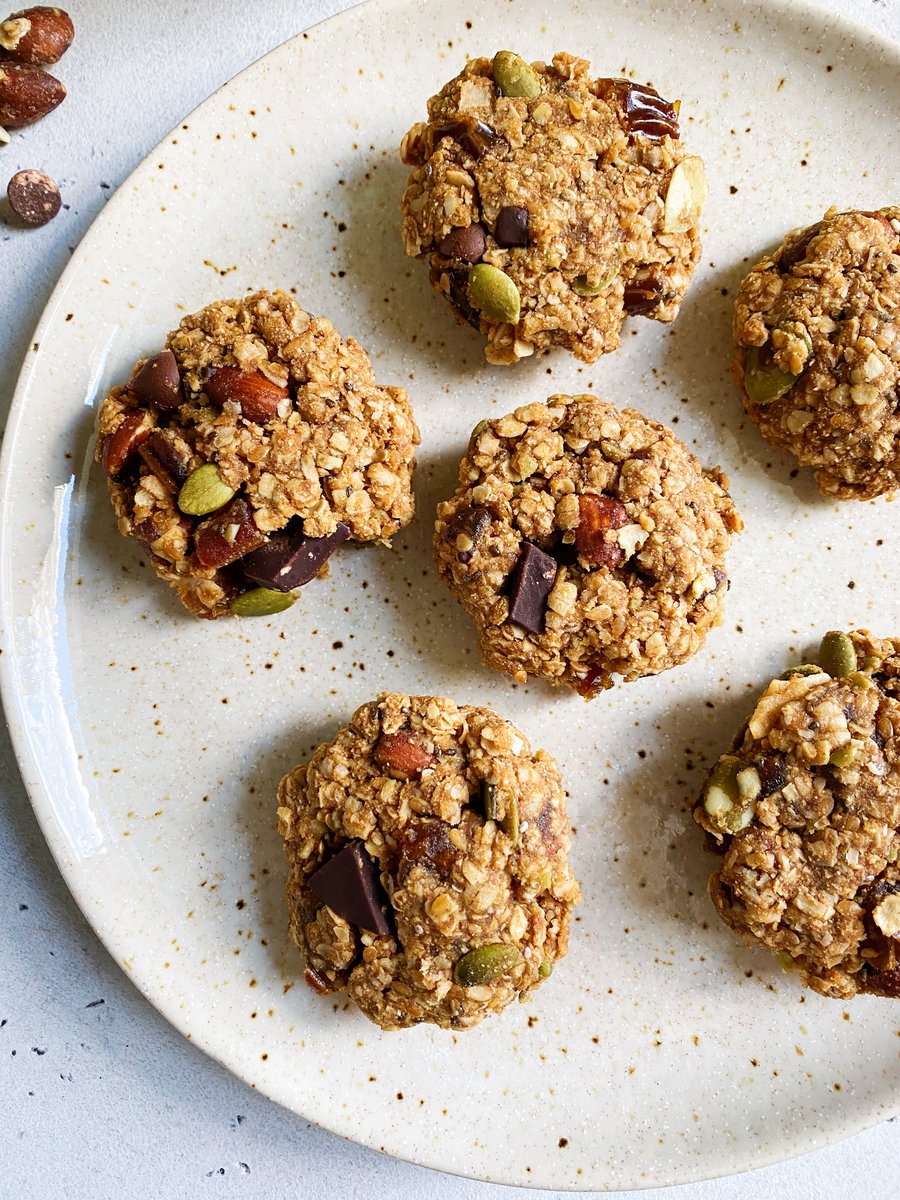 vegan trail mix cookies