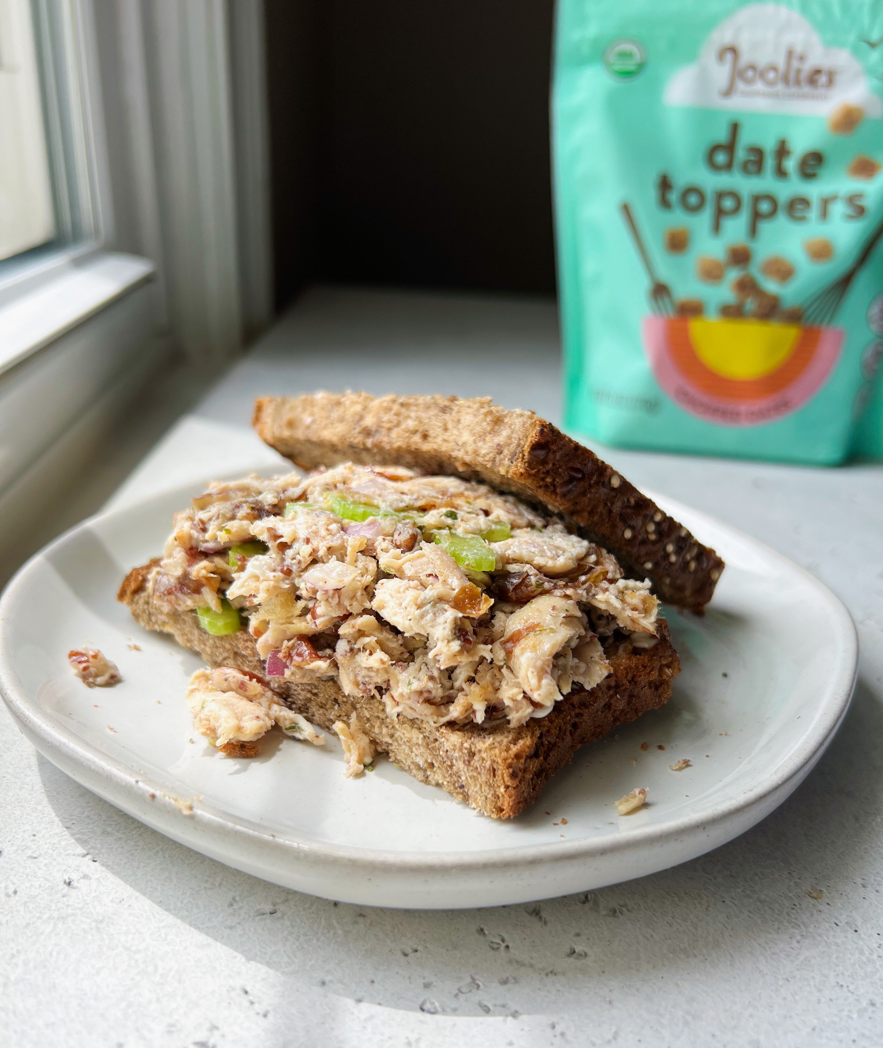 chicken salad with medjool dates