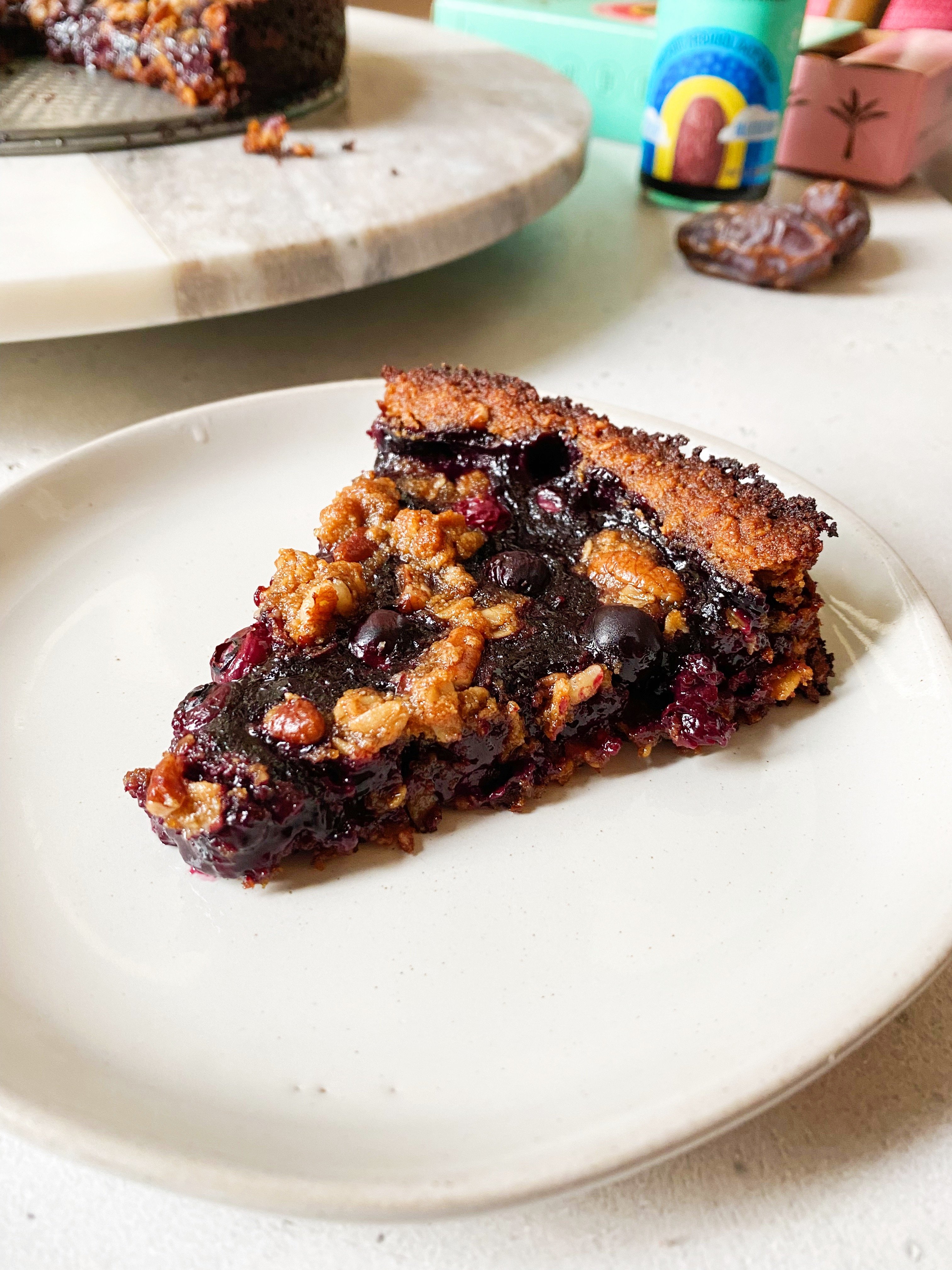 Blueberry Crumble Pie