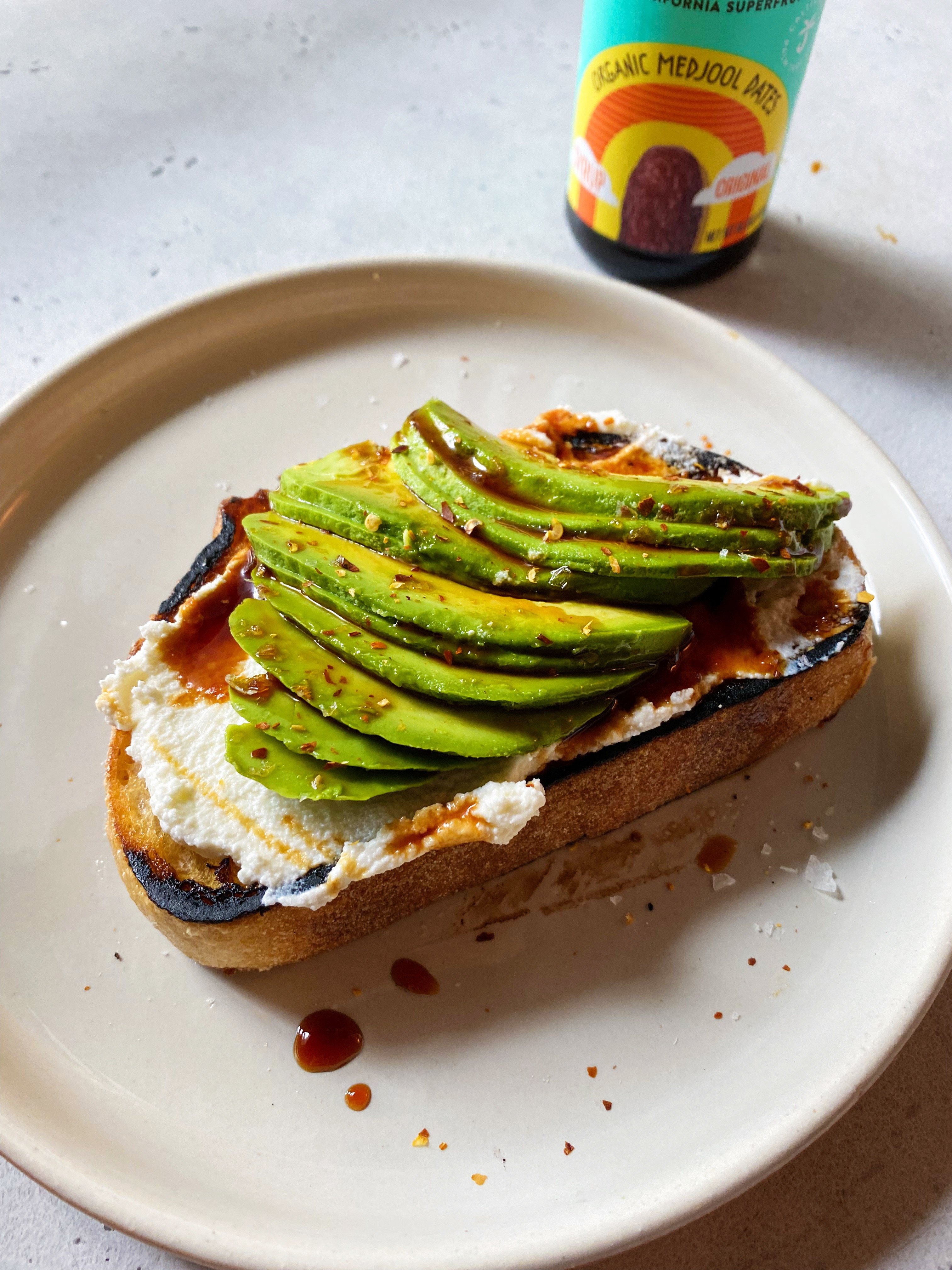 Ricotta Avocado Toast