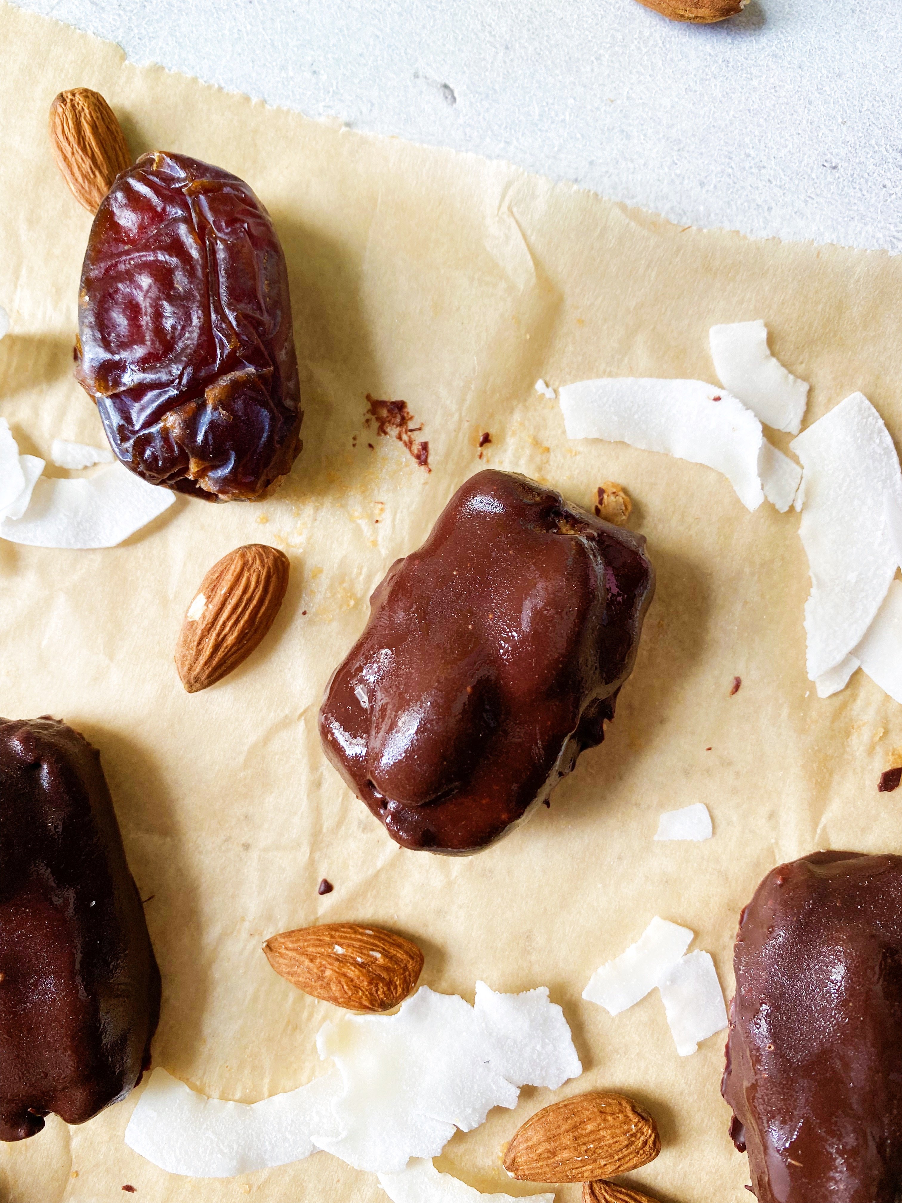 Homemade Vegan Almond Joys