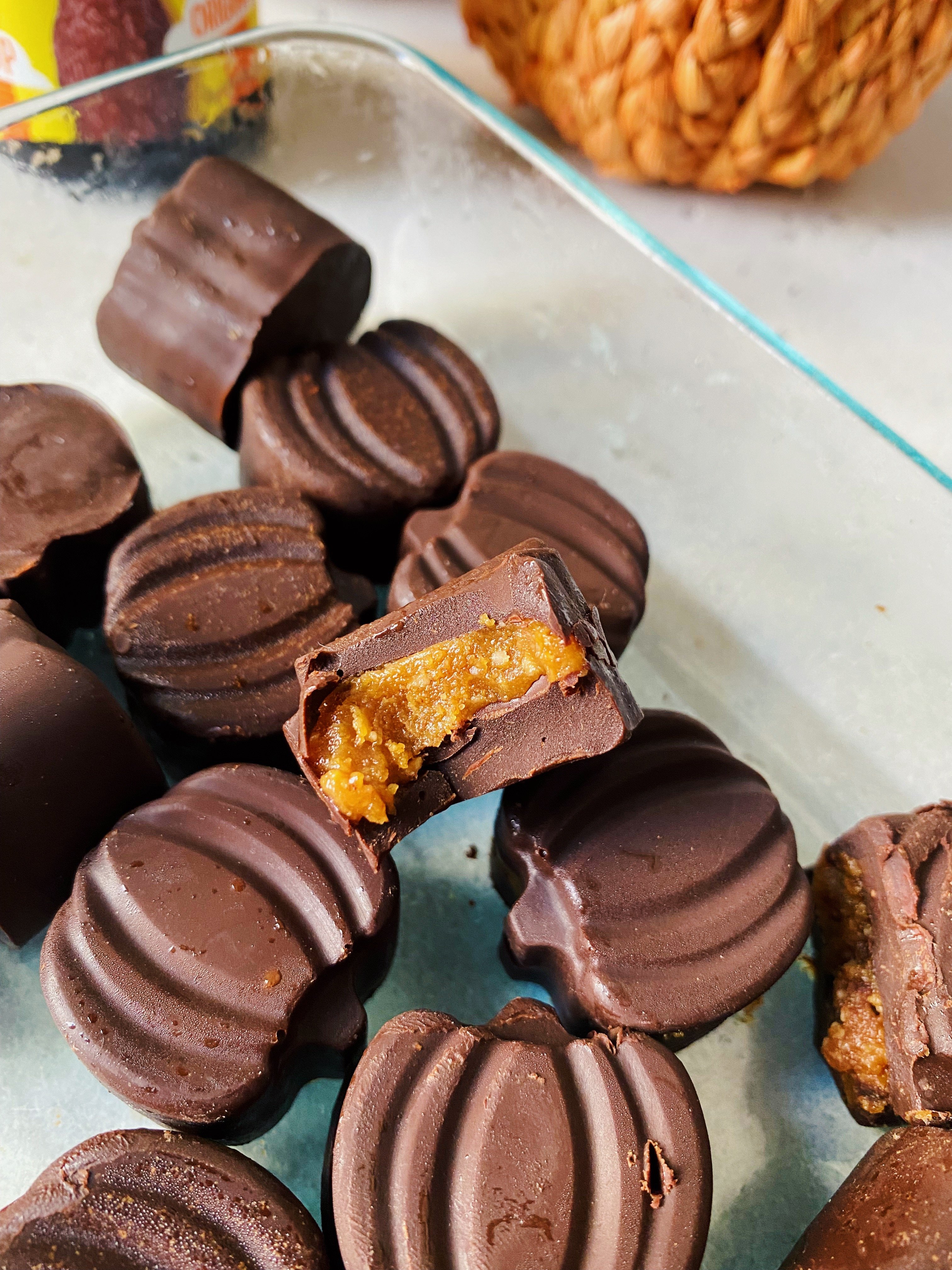 Copycat Reese's Peanut Butter Pumpkins