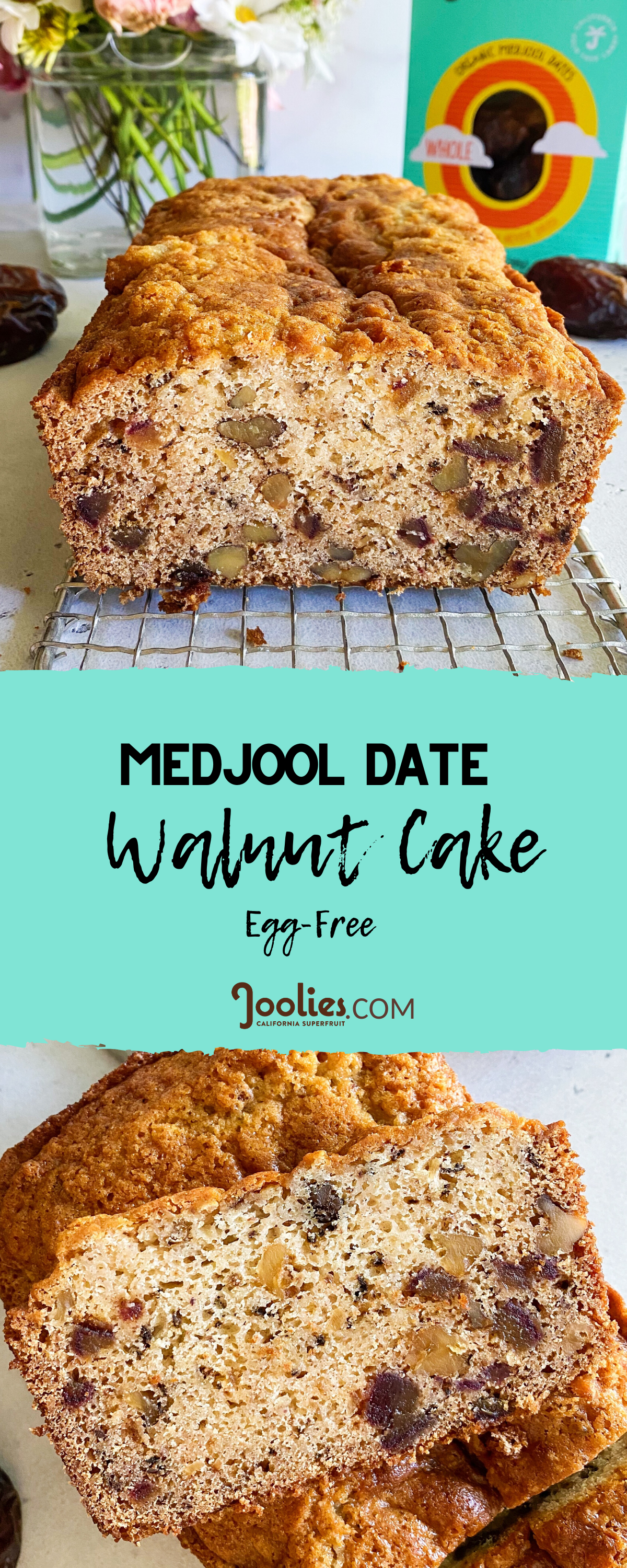 date cake recipe | date walnut cake | eggless date walnut cake | Indian date  walnut cake