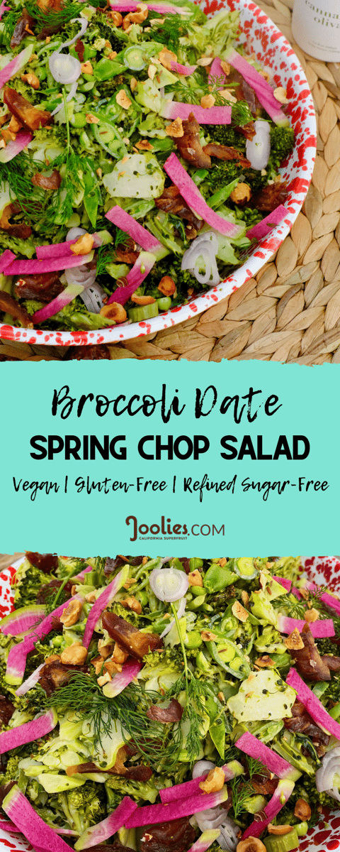 broccoli date chop salad 