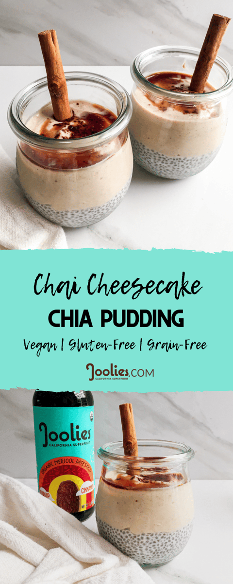 Chai Cheesecake Chia