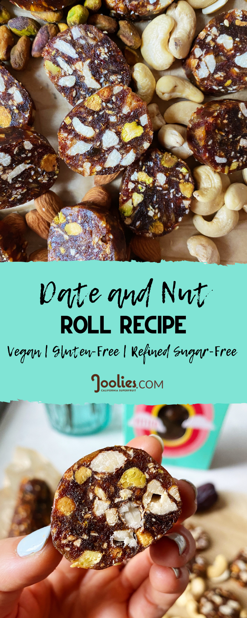 Date and Nut Roll Recipe