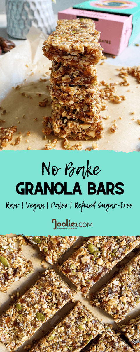 No Bake Granola Bars